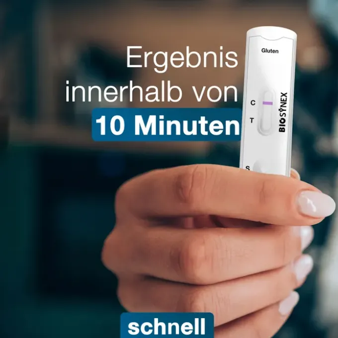 GLUTEN+Zöliakie Selbsttest 10 Minuten Blut 1 St