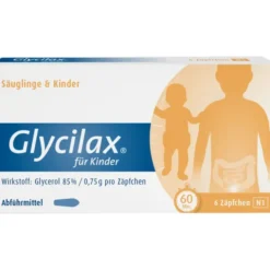 GLYCILAX Suppositorien für Kinder 6 St