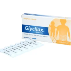 GLYCILAX Suppositorien für Kinder 6 St