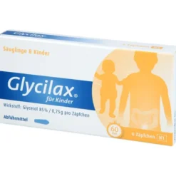 GLYCILAX Suppositorien für Kinder 6 St