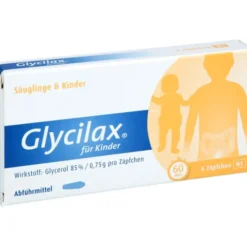 GLYCILAX Suppositorien für Kinder 6 St