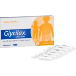 GLYCILAX Suppositorien für Kinder 6 St