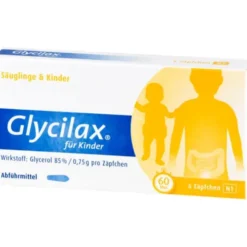GLYCILAX Suppositorien für Kinder 6 St