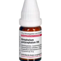 GNAPHALIUM POLYCEPHALUM D 6 Globuli 10 g