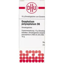 GNAPHALIUM POLYCEPHALUM D 6 Globuli 10 g