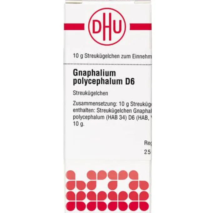 GNAPHALIUM POLYCEPHALUM D 6 Globuli 10 g