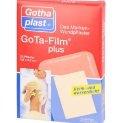 GOTA FILM plus 3,8x3,8 cm Pflaster 20 St