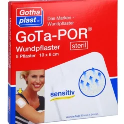 GOTA-POR Wundpflaster steril 60x100 mm 5 St