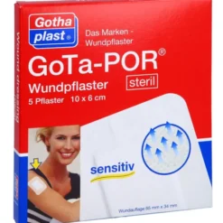 GOTA-POR Wundpflaster steril 60x100 mm 5 St