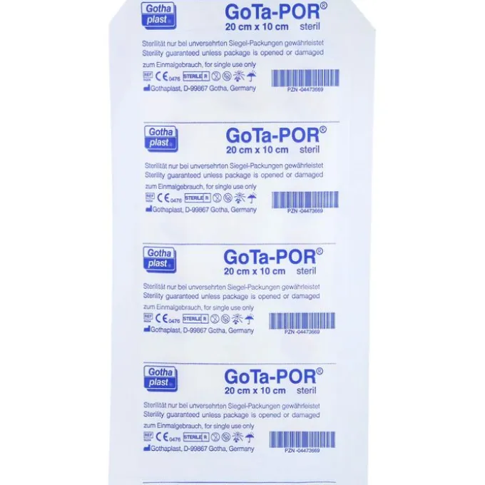 GOTA-POR Wundpflaster steril 100x200 mm 1 St
