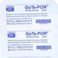 GOTA-POR Wundpflaster steril 80x100 mm 1 St