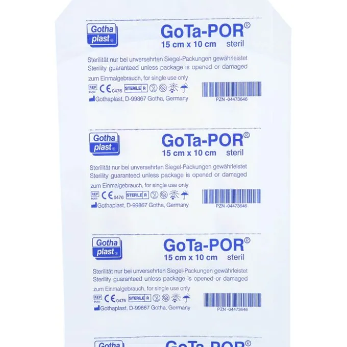 GOTA-POR Wundpflaster steril 100x150 mm 1 St