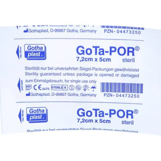 GOTA-POR Wundpflaster 5x7,2 cm steril 1 St