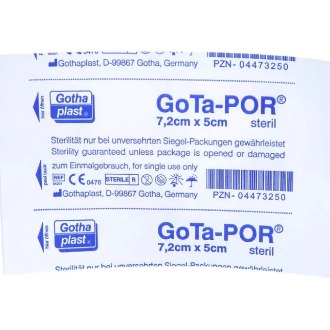 GOTA-POR Wundpflaster 5x7,2 cm steril 1 St