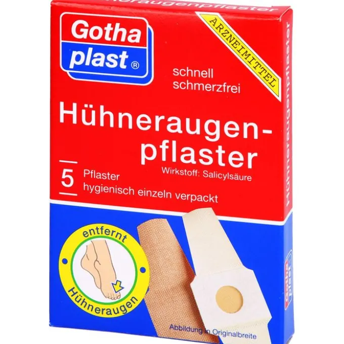 GOTHAPLAST Cornmed Hühneraugenpflaster 2x6 cm 5 St