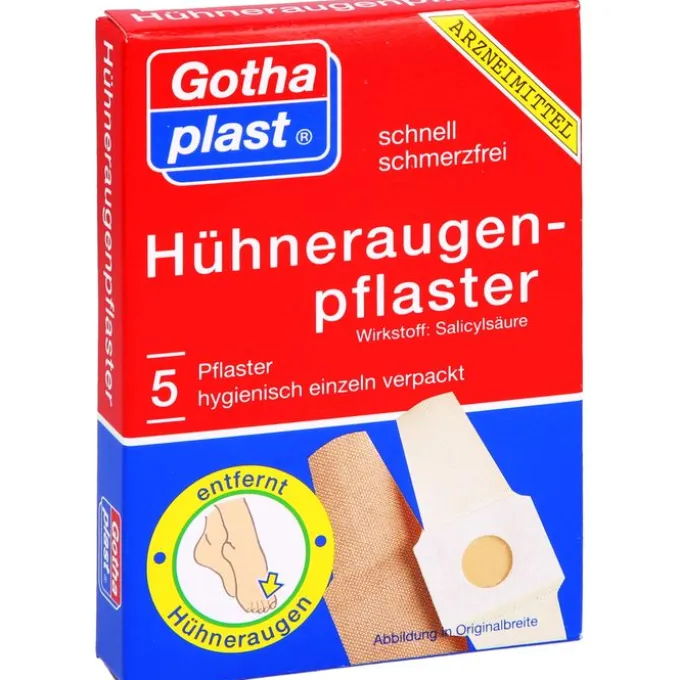 GOTHAPLAST Cornmed Hühneraugenpflaster 2x6 cm 5 St