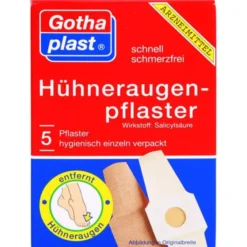 GOTHAPLAST Cornmed Hühneraugenpflaster 2x6 cm 5 St