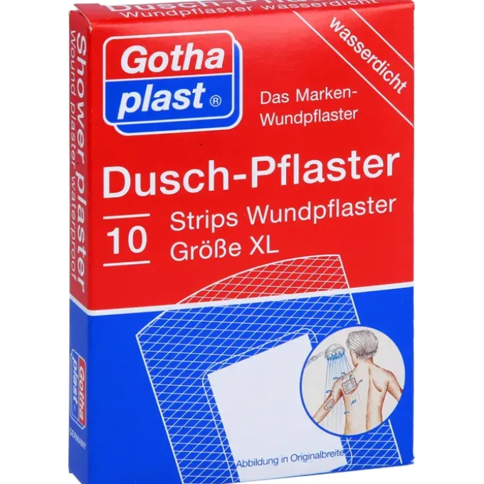GOTHAPLAST Duschpflaster XL 48x70 mm 10 St