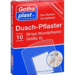GOTHAPLAST Duschpflaster XL 48x70 mm 10 St