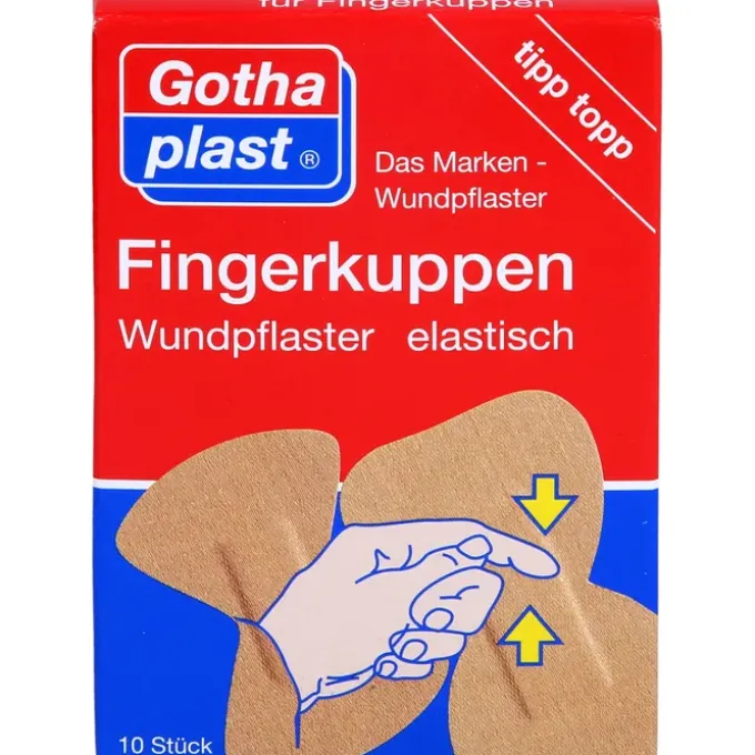 GOTHAPLAST Fingerkuppenwundpfl.elastisch 2 Größen 10 St