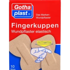 GOTHAPLAST Fingerkuppenwundpfl.ela.2 Gr.m.Fingerl. 10 St