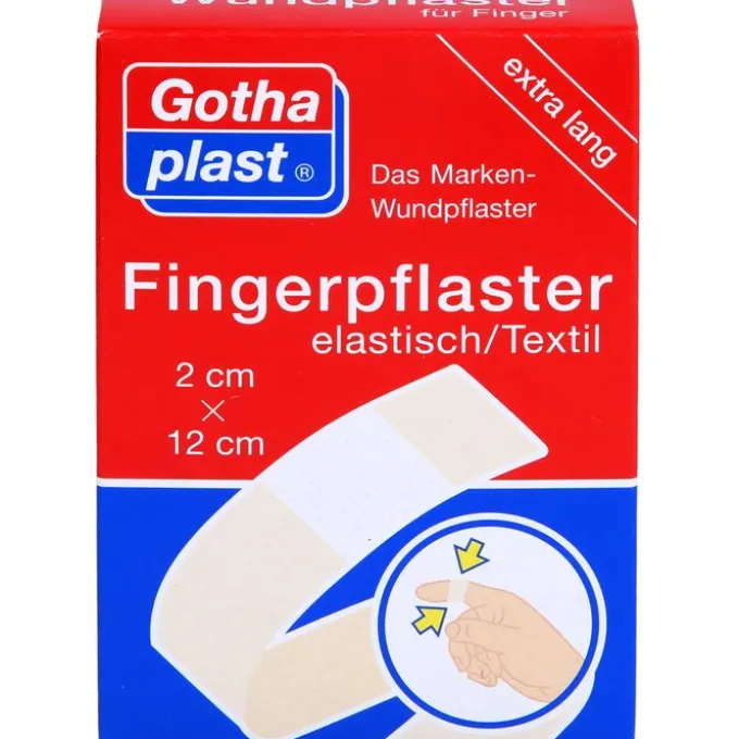 GOTHAPLAST Fingerverband 2x12 cm elastisch 5X2 St