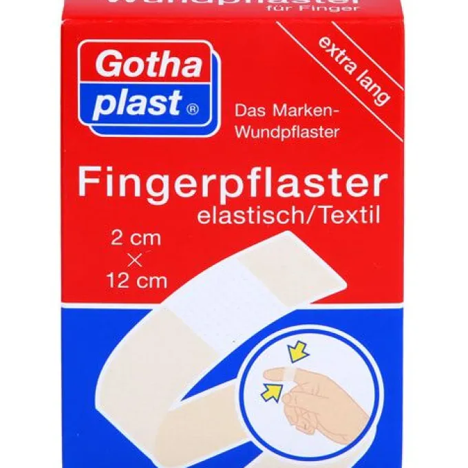 GOTHAPLAST Fingerverband 2x12 cm elastisch 5X2 St