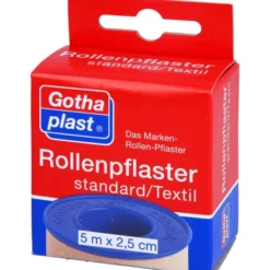 GOTHAPLAST Heftpfl.stand.2,5 cmx5 m Euroaufhänger 1 St