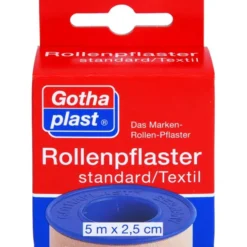 GOTHAPLAST Heftpfl.stand.2,5 cmx5 m Euroaufhänger 1 St