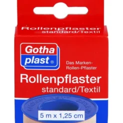 GOTHAPLAST Heftpfl.stand.1,25 cmx5 m Euroaufhänger 1 St