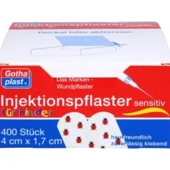 GOTHAPLAST Injektionspfl.Kinder Käfer 1,7x4 cm 400 St