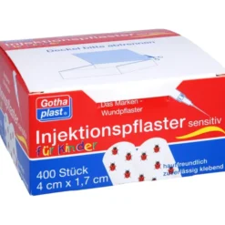 GOTHAPLAST Injektionspfl.Kinder Käfer 1,7x4 cm 400 St