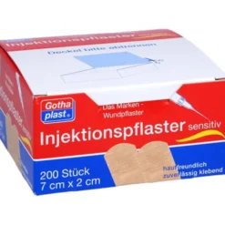 GOTHAPLAST Injektionspfl.sensitiv 2x7 cm 200 St