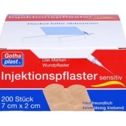 GOTHAPLAST Injektionspfl.sensitiv 2x7 cm 200 St