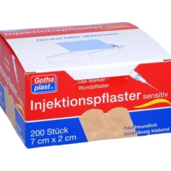 GOTHAPLAST Injektionspfl.sensitiv 2x7 cm 200 St