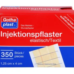 GOTHAPLAST Injektionspfl.1,25x4 cm 350 St