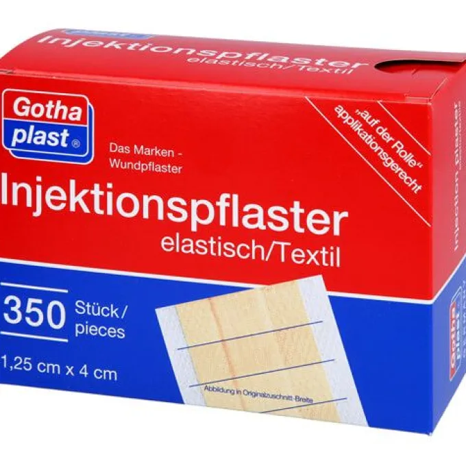 GOTHAPLAST Injektionspfl.1,25x4 cm 350 St