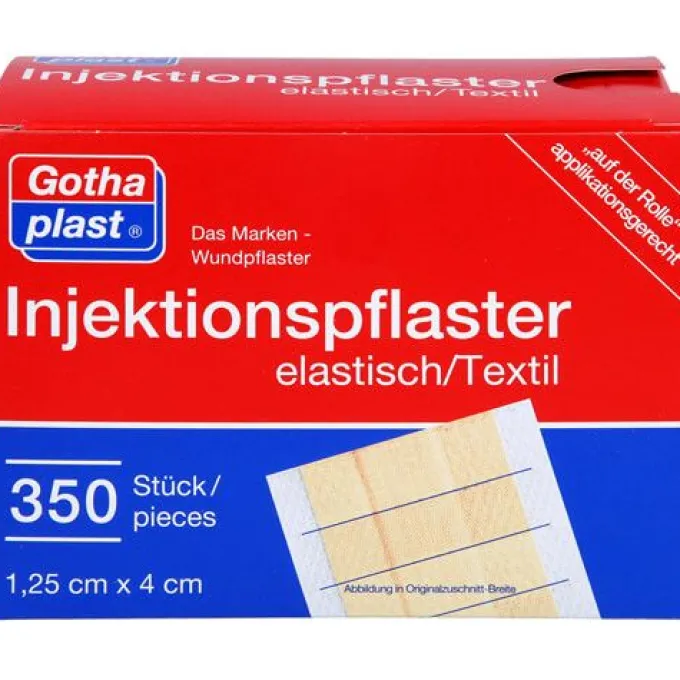 GOTHAPLAST Injektionspfl.1,25x4 cm 350 St
