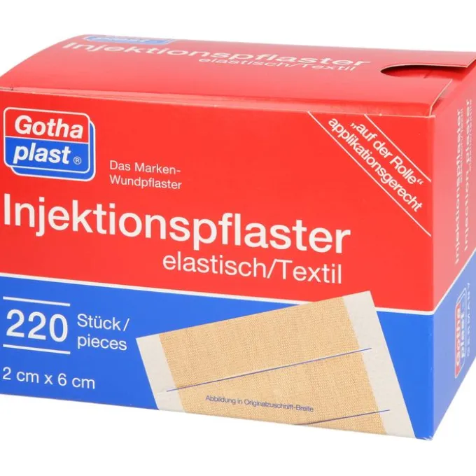 GOTHAPLAST Injektionspfl.2x6 cm 220 St