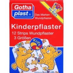 GOTHAPLAST Kinderpflaster Strips 12 St