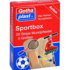 GOTHAPLAST Sportbox Strips 5 Größen 20 St