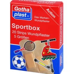 GOTHAPLAST Sportbox Strips 5 Größen 20 St