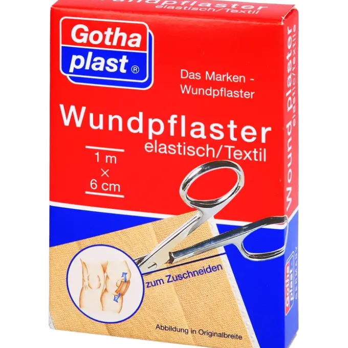 GOTHAPLAST Wundpfl.elast.6 cmx1 m geschnitten 1 St