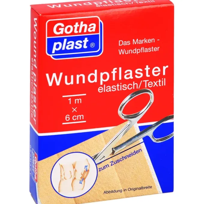 GOTHAPLAST Wundpfl.elast.6 cmx1 m geschnitten 1 St