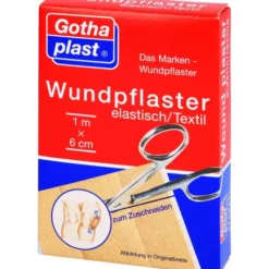 GOTHAPLAST Wundpfl.elast.6 cmx1 m geschnitten 1 St