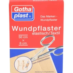 GOTHAPLAST Wundpfl.elast.6 cmx0,5 m geschnitten 1 St