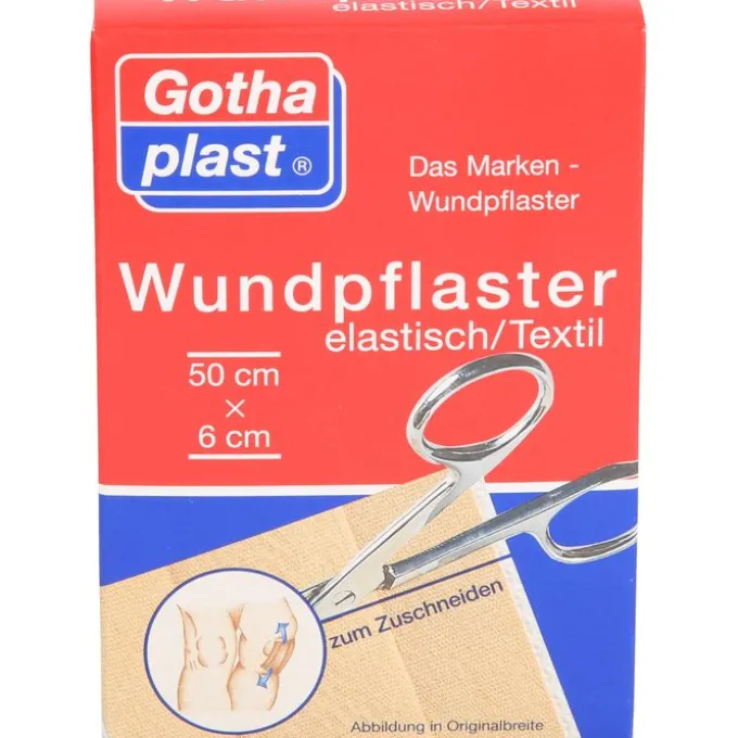 GOTHAPLAST Wundpfl.elast.6 cmx0,5 m geschnitten 1 St
