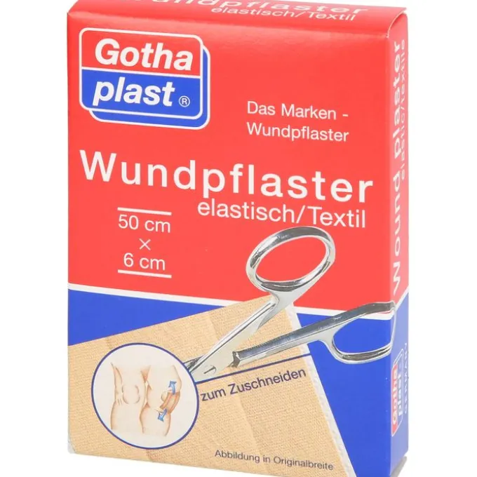 GOTHAPLAST Wundpfl.elast.6 cmx0,5 m geschnitten 1 St