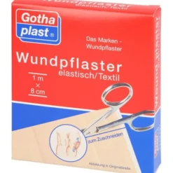 GOTHAPLAST Wundpfl.elast.8 cmx1 m geschnitten 1 St