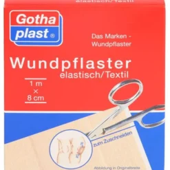 GOTHAPLAST Wundpfl.elast.8 cmx1 m geschnitten 1 St